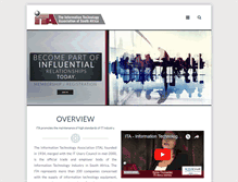 Tablet Screenshot of ita.org.za